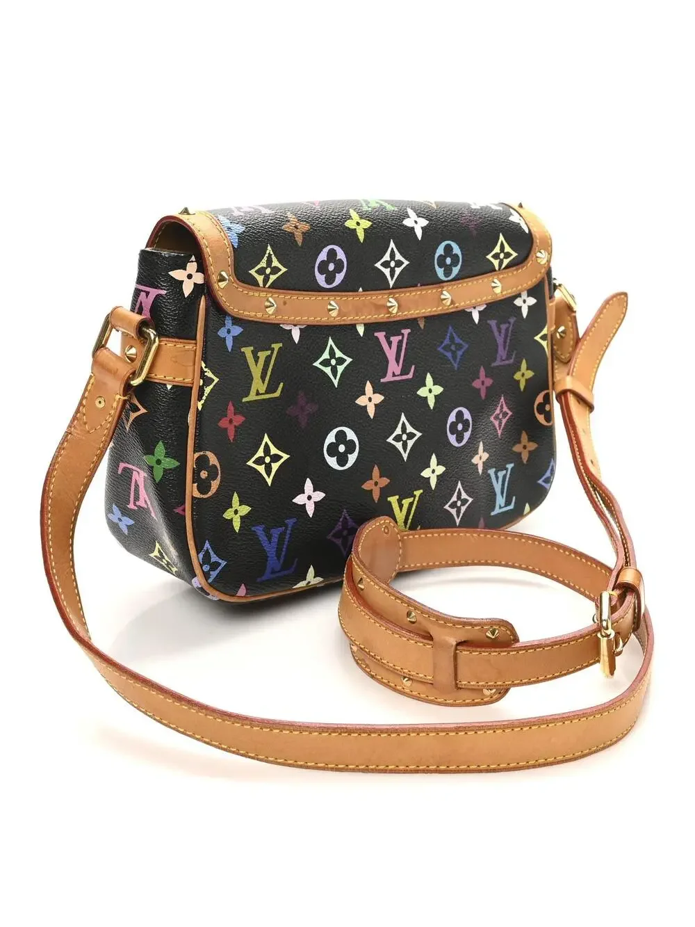 Louis Vuitton Multicolor Sologne Black #325385L13B